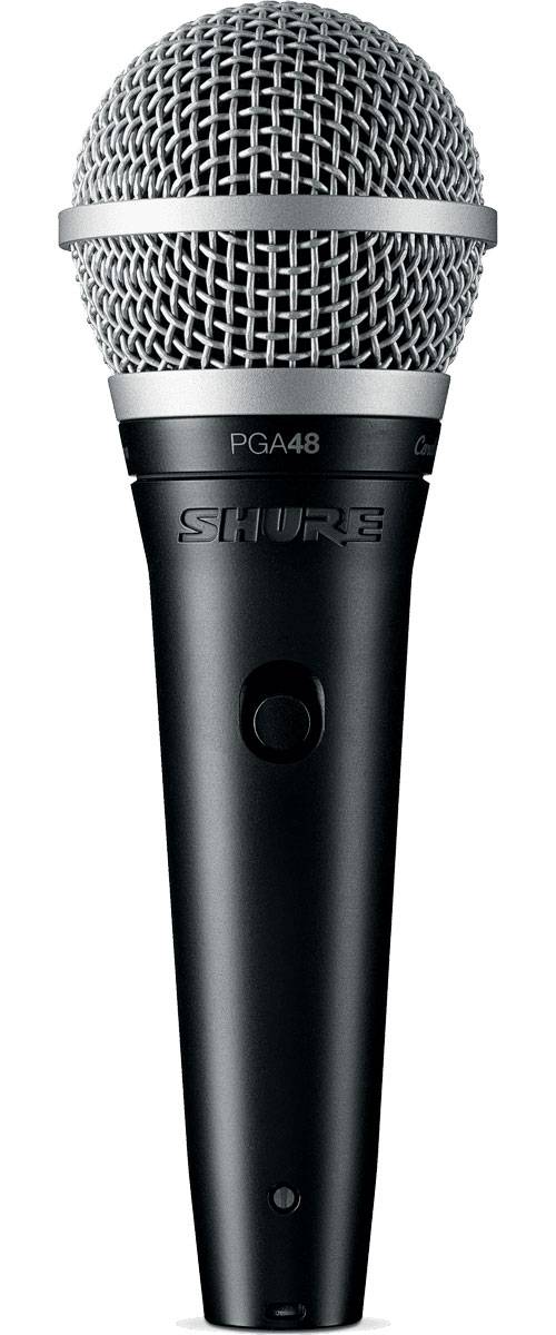SHURE PGA48-XLR-E - кардиоидный вокальный микрофон