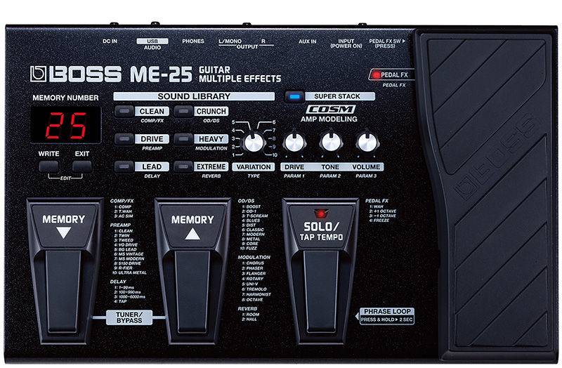 BOSS ME-25 процессор гитарный