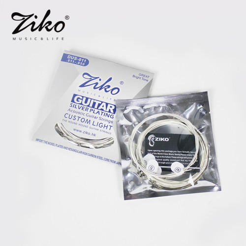 Ziko DUS-011 комплект струн для акустической гитары