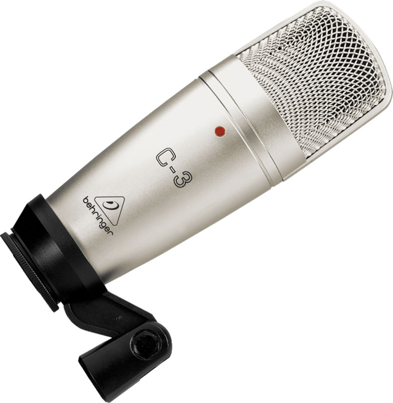 BEHRINGER C-3 - студийный конденсаторный микрофон, 40-18000Гц, кардиоида, всенаправленная, восьмерка