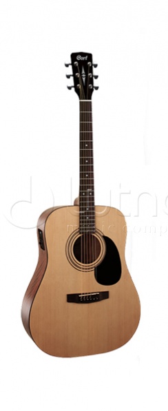 Cort AD810E-OP Standard Series Электро-акустическая гитара, цвет натуральный