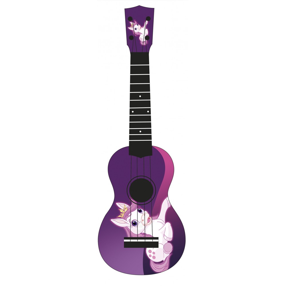 WIKI UK/PONEY - гитара укулеле сопрано, рисунок "пони"