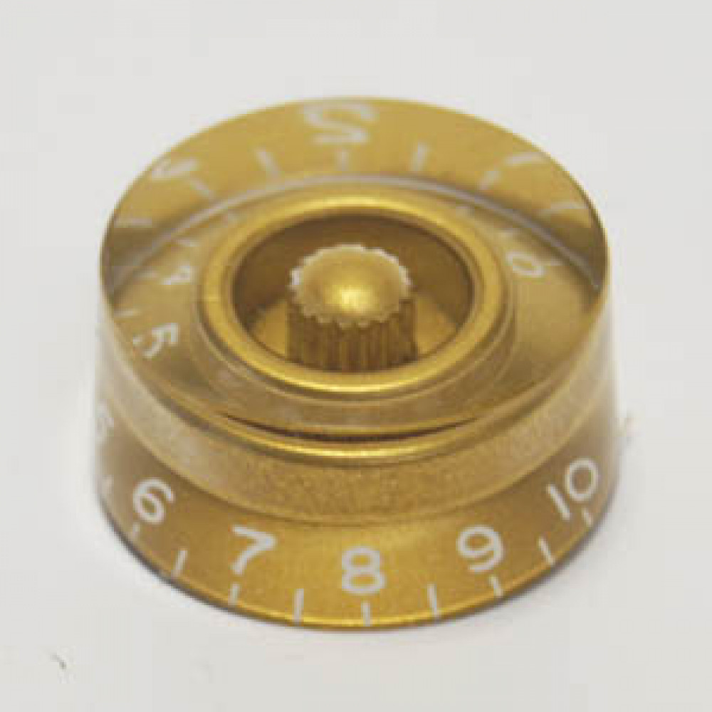 HOSCO H-KG-110I ручка потенциометра Les Paul (дюймовый размер), цилиндр, Gold