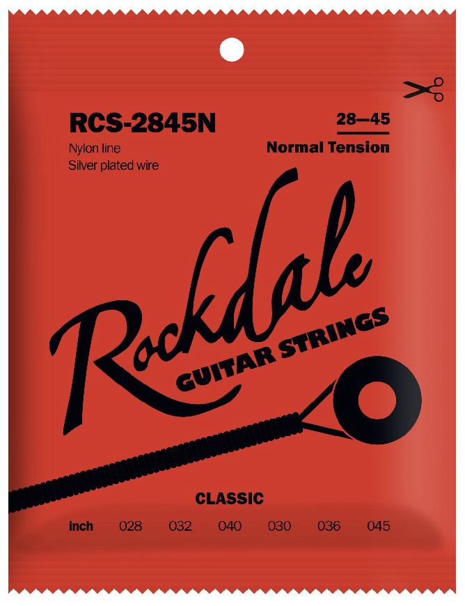 ROCKDALE RCS-2845N струны для классической гитары