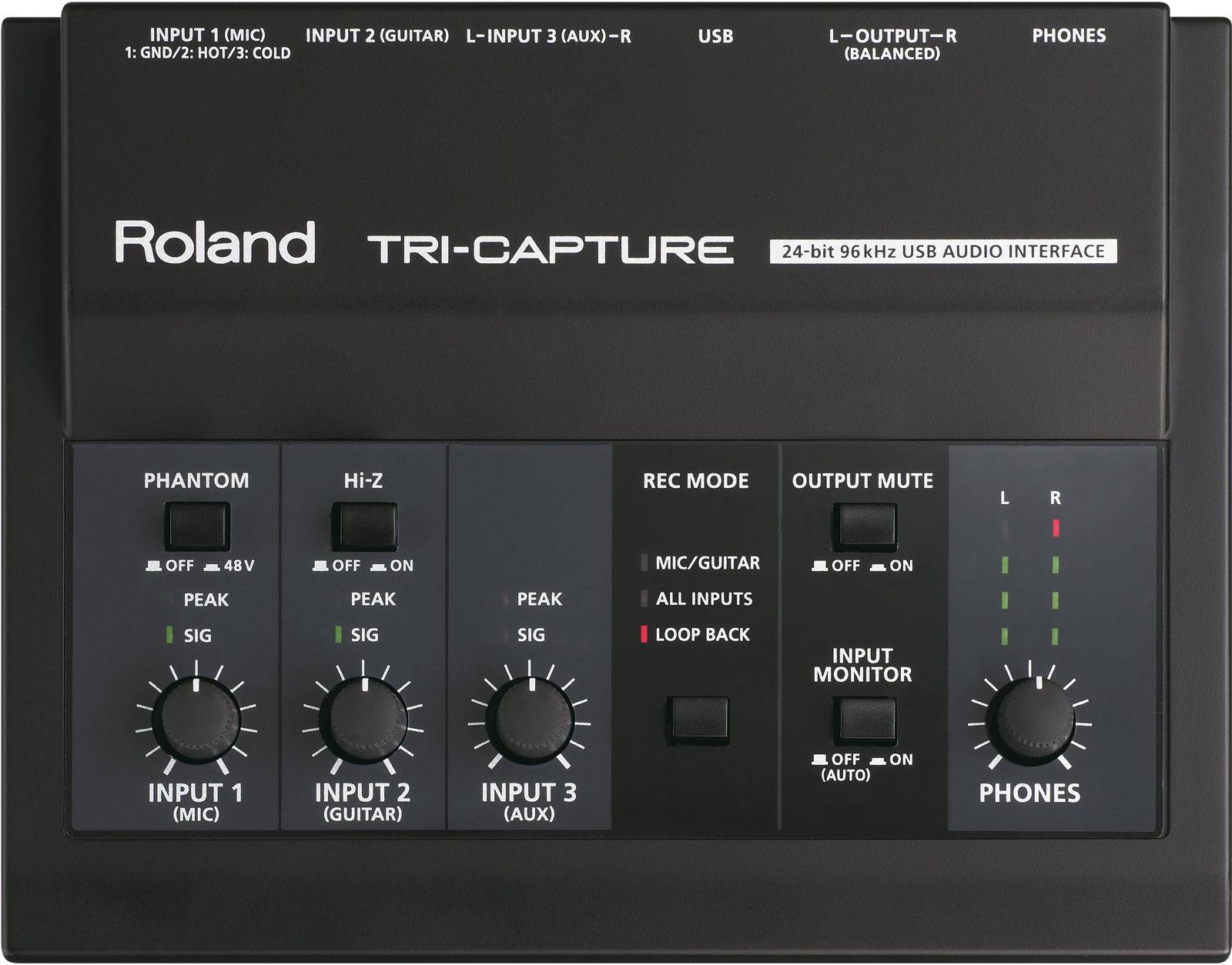 Roland UA-33 внешний аудиоинтерфейс USB (TRI-CAPTURE)