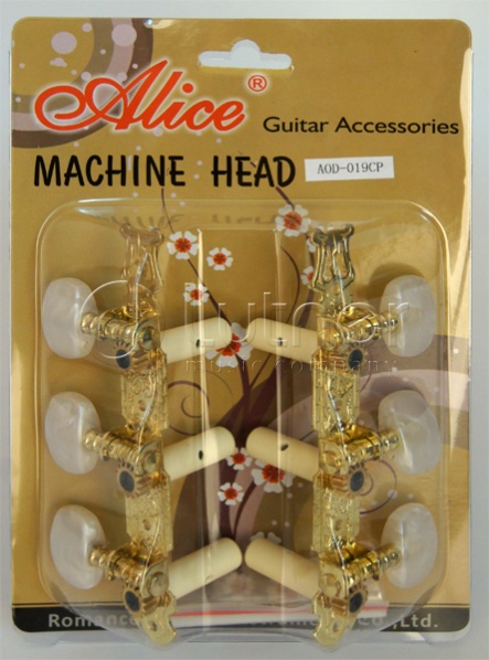 Alice AOD-019CP Комплект колковой механики для классической гитары