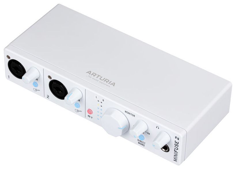 ARTURIA MiniFuse 2 White USB аудио интерфейс