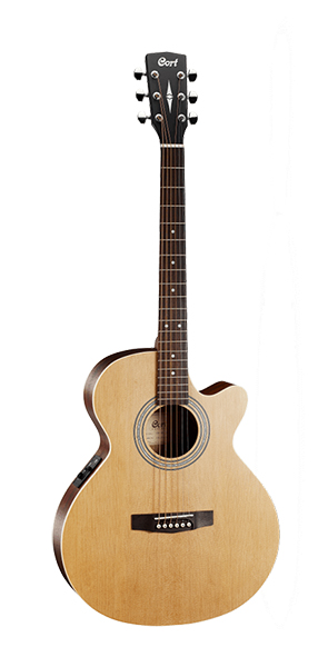 Cort SFX-ME-OP SFX Series Электро-акустическая гитара, с вырезом, цвет натуральный