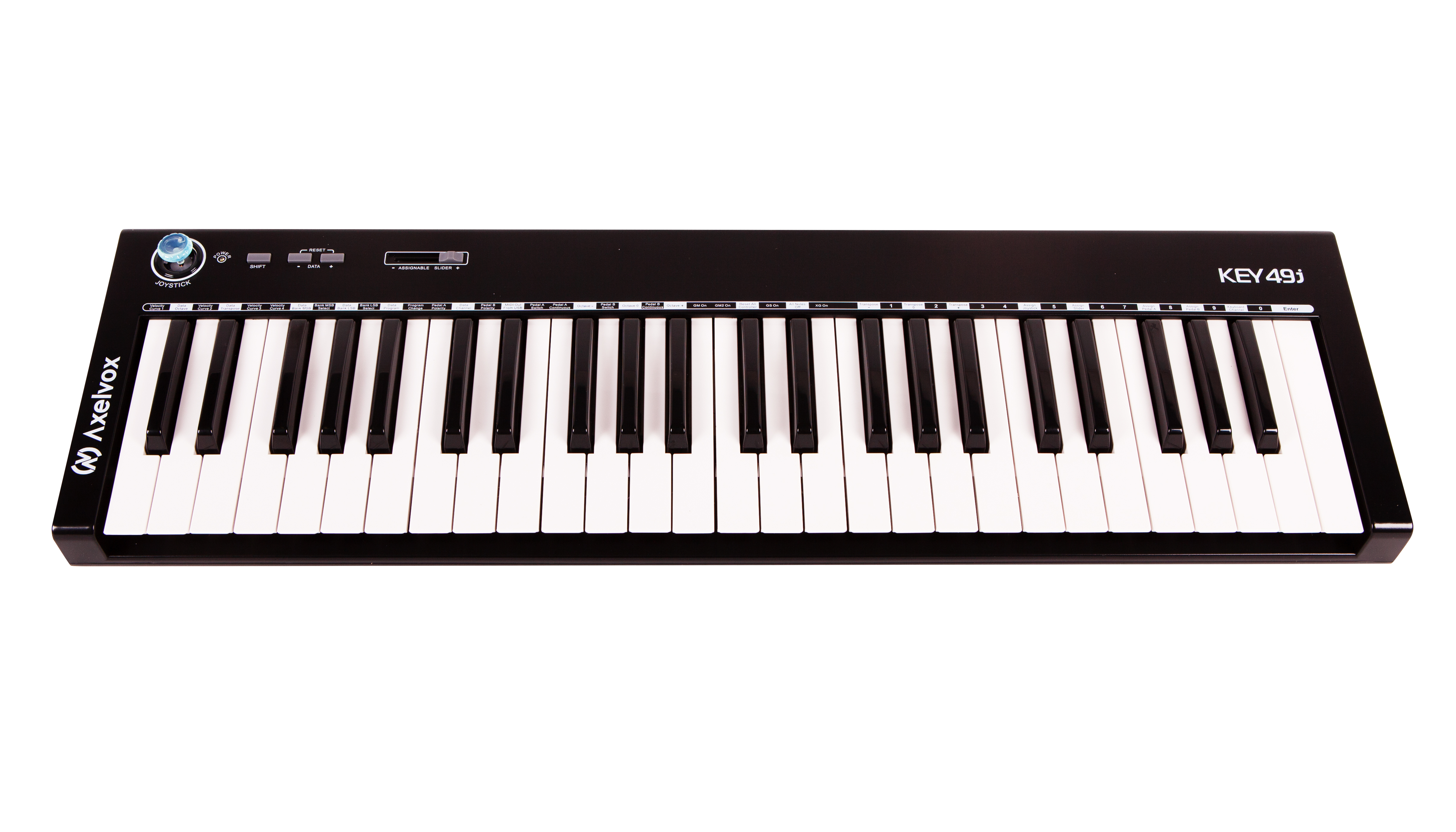 Axelvox KEY49j Black MIDI клавиатура, USB, 4-октавная (49 клавиш)