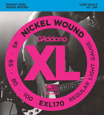 D'addario EXL-170  Струны для бас-гитары nickel