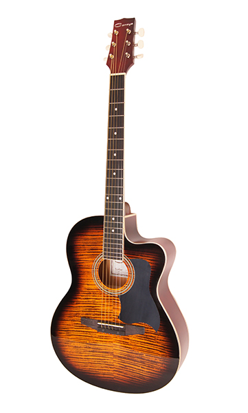 Caraya C901T-BS Акустическая гитара, с вырезом