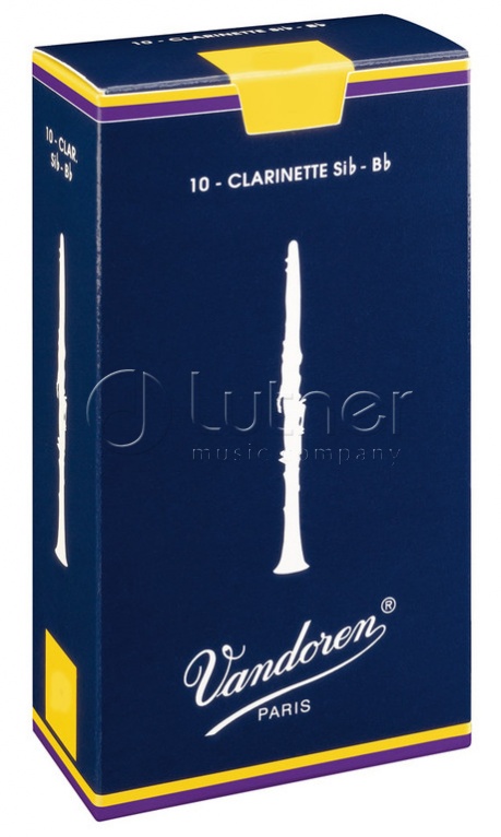 Vandoren CR1015 Трости для кларнета Bb Традиционные №1,5
