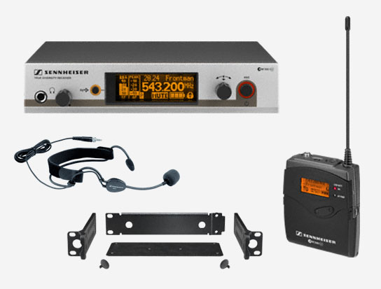 Sennheiser EW 352-G3-B-X - головная радиосистема серии G3 Evolution 300 UHF (626-668 МГц)