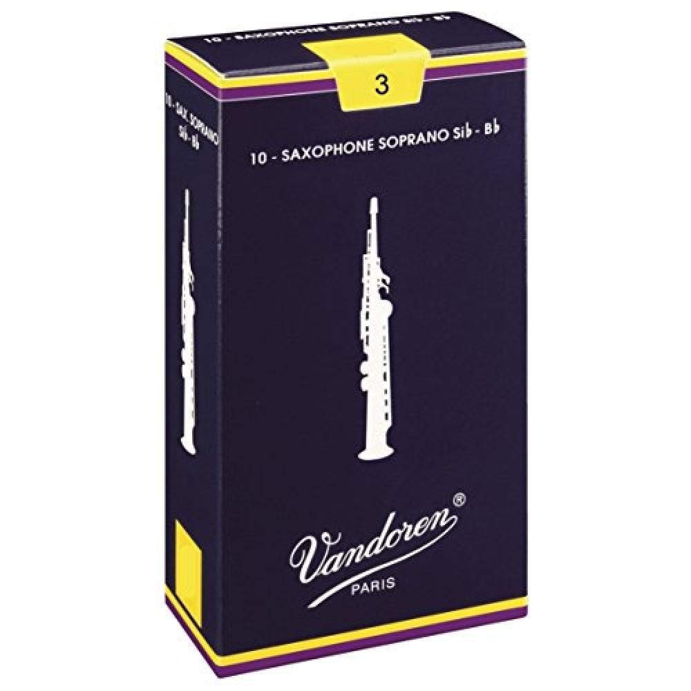 Vandoren SR203 Трости для саксофона Сопрано Традиционные №3