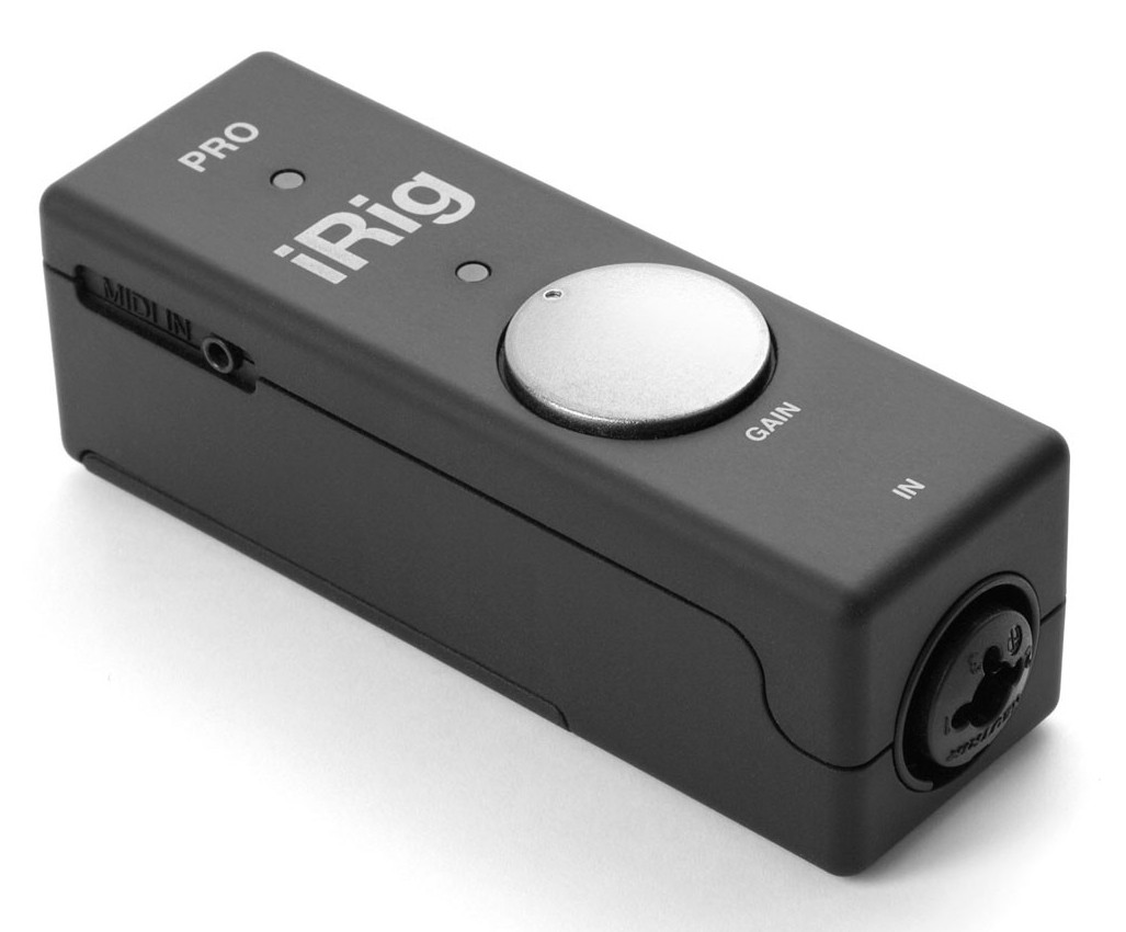IK MULTIMEDIA iRig PRO компактный аудио/midi интерфейс