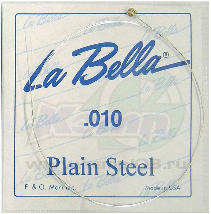 La Bella PS010 отдельная стальная струна, 010