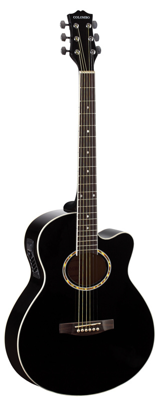 COLOMBO LF - 401 CEQ / BK Электро-акустическая гитара