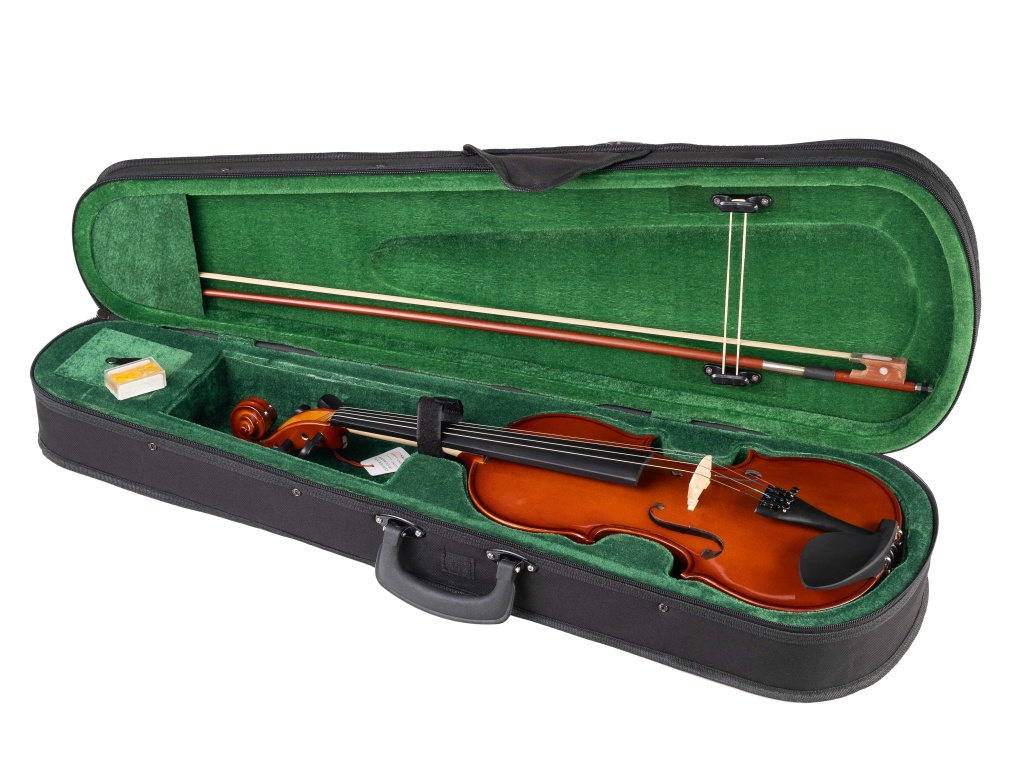 Carayа MV-001 Скрипка 4/4 с футляром и смычком