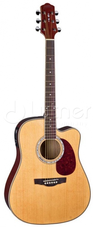 Naranda DG220CEN Акустическая гитара со звукоснимателем, с вырезом