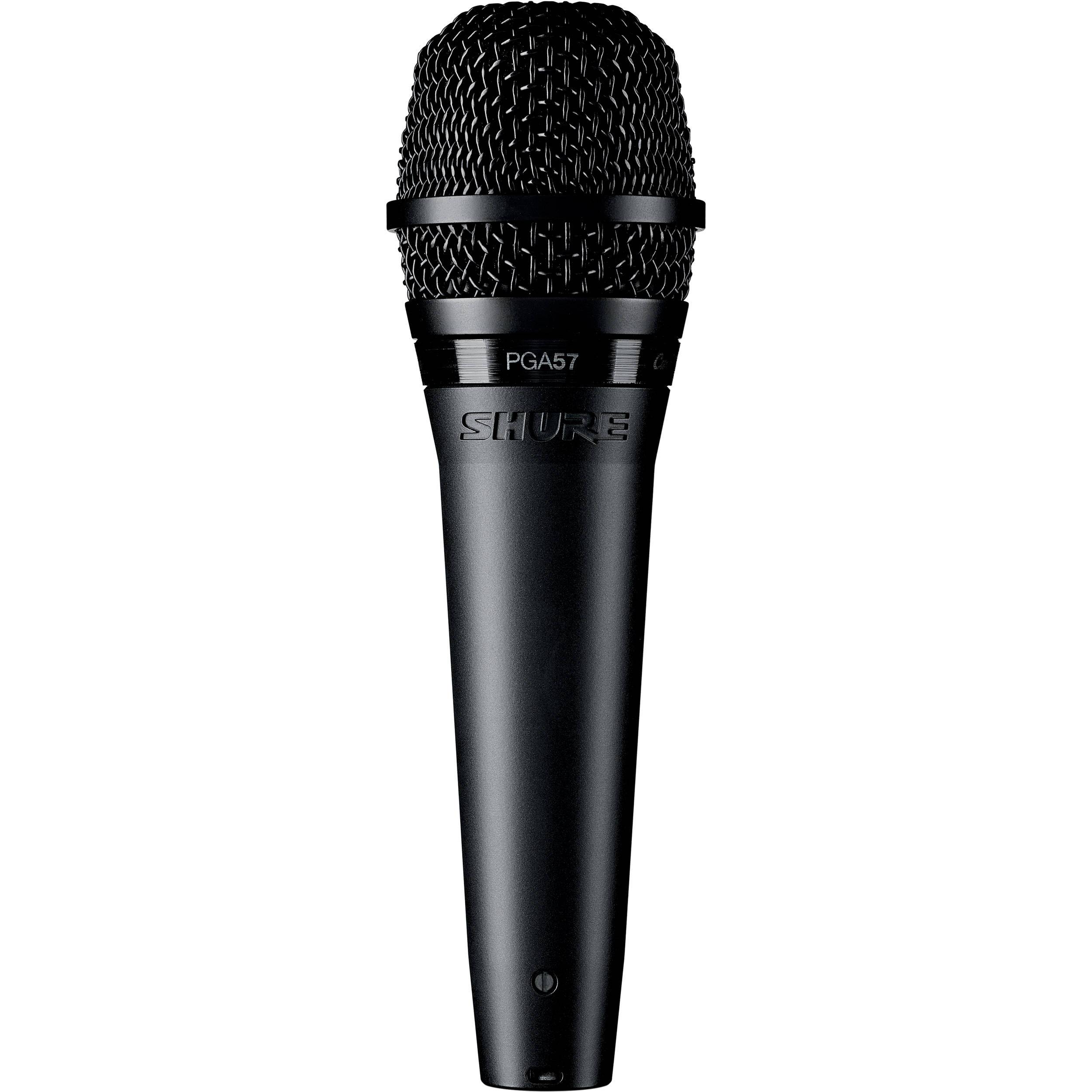 SHURE PGA57-XLR - кардиоидный инструментальный микрофон c выключателем