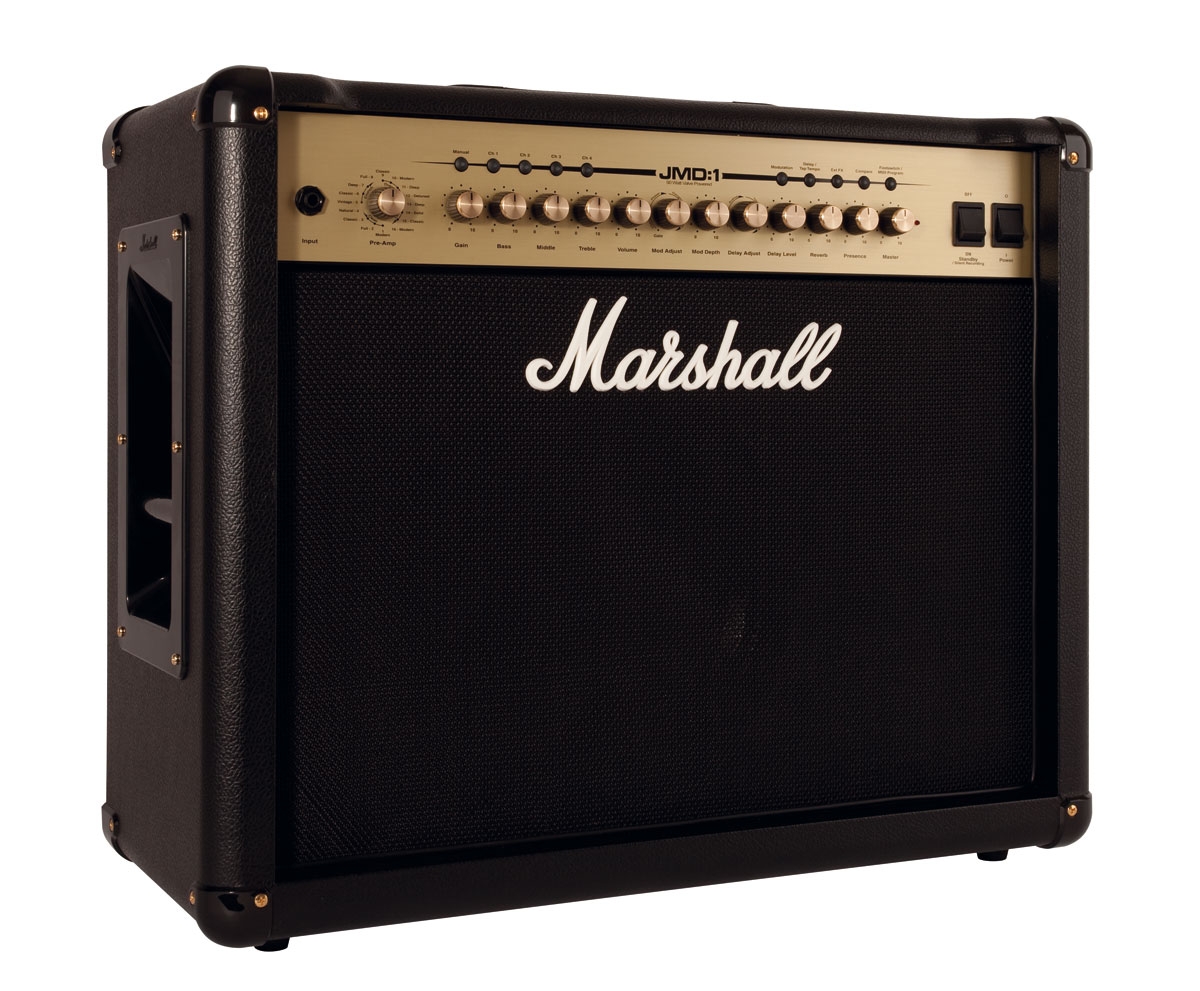 MARSHALL JMD501 усилитель гитарный, комбо, 50 Вт, 2 канала, 16 цифровых эффектов