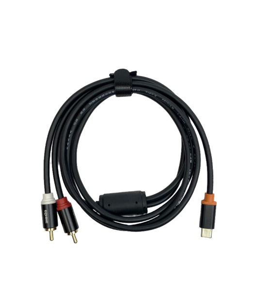 ESHINE ES-8313T - аудиокабель USB Type-C - 2 х RCA тюльпана, 1,5 м