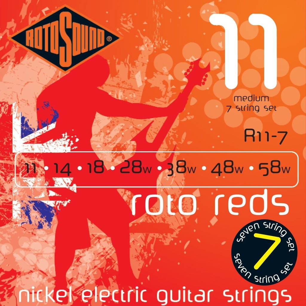 ROTOSOUND R-11-7 струны для 7-струнной эл.гитары