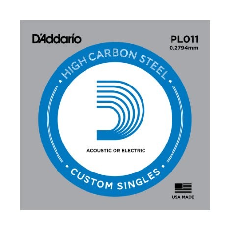 D'ADDARIO PL011 Одиночная струна для акустической и электрогитары