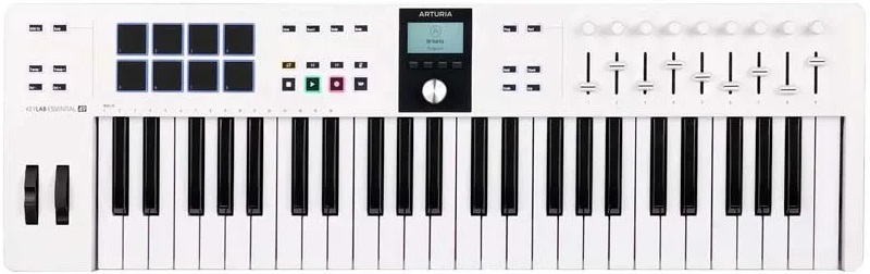 Arturia KeyLab Essential 49 mk3 White MIDI-клавиатура