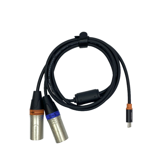 ESHINE ES-8333T - аудиокабель USB Type-C - 2 x XLR папа, 1,5 м