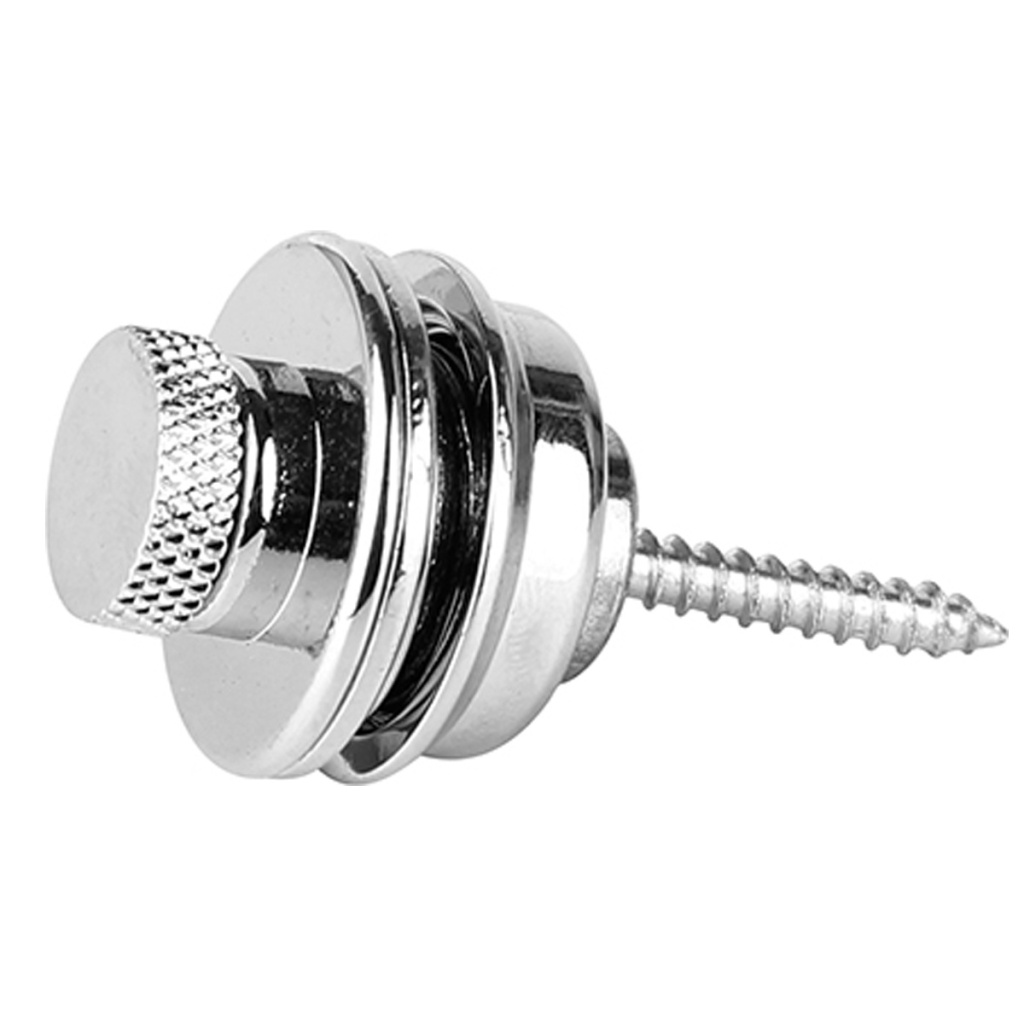 Musiclily M186-2 - крепление ремня с блокировкой(стреплоки), хром, 2шт