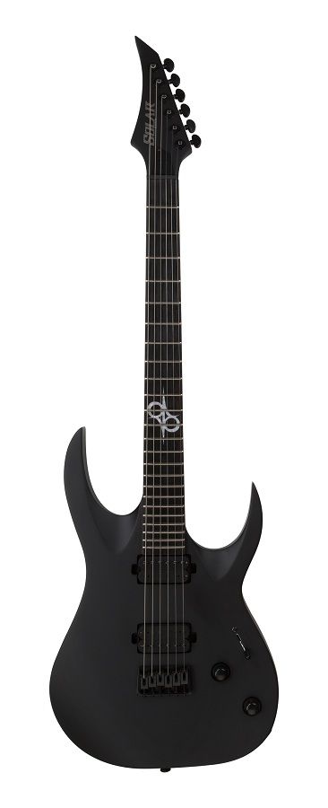 Solar Guitars A2.6C электрогитара, цвет чёрный матовый
