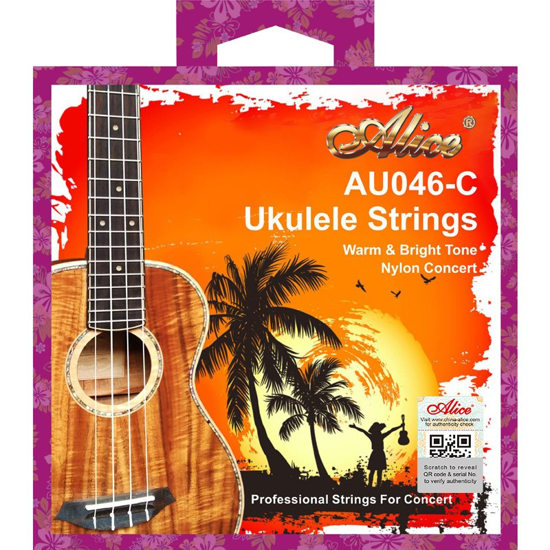 Alice AU046-C Комплект струн для концертного укулеле