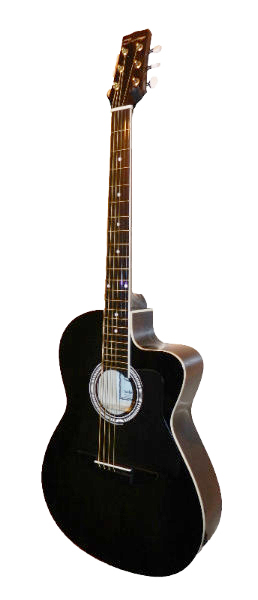 Caraya C901T-BK Акустическая гитара, с вырезом
