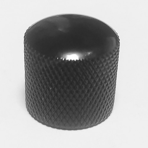 SM KN1-BK Ручка метал, д/эл./бас гит., полукруглый верх, D=13мм, H=19мм, цв.black