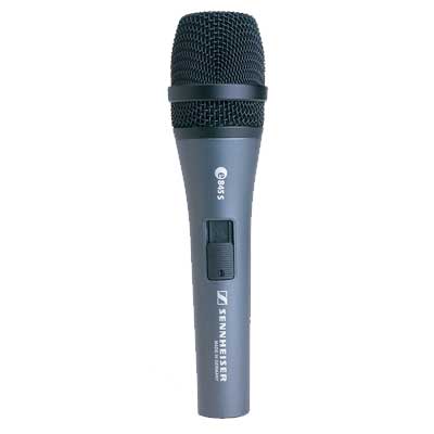 SENNHEISER E 845-S - вокальный динамический суперкардиоидный микрофон с выключателем