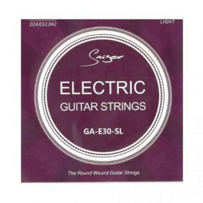 Smiger GA-E30-SL струны для электрогитары, 9-42