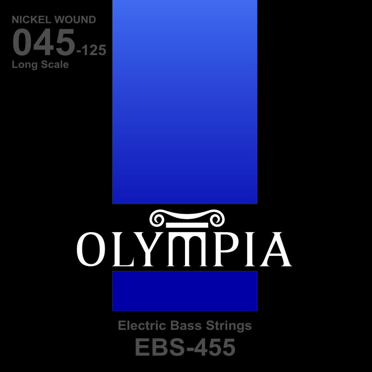 OLYMPIA EBS455  Струны д/бас гитары, 5 стр.045-125, никель