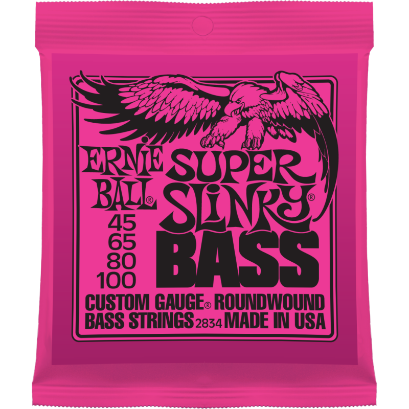 Ernie Ball 2834 струны для бас-гитары 45-100