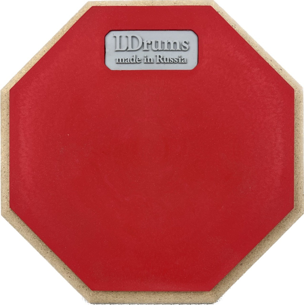 LDrums LDTP8-RD Тренировочный пэд 8", резина, красный