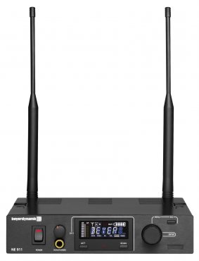 BEYERDYNAMIC NE 911 (574-646 МГц) #705047  Одноканальный приемник радиосистемы. Размер 1/2-19", 1U