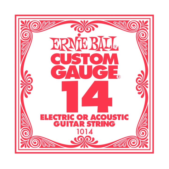 Ernie Ball 1014 Струна для электро и акустических гитар 0.14