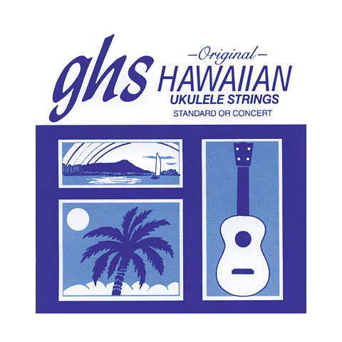 GHS H-10 - струны для гавайской укулеле - нейлон (.025-.032-.036-.028)