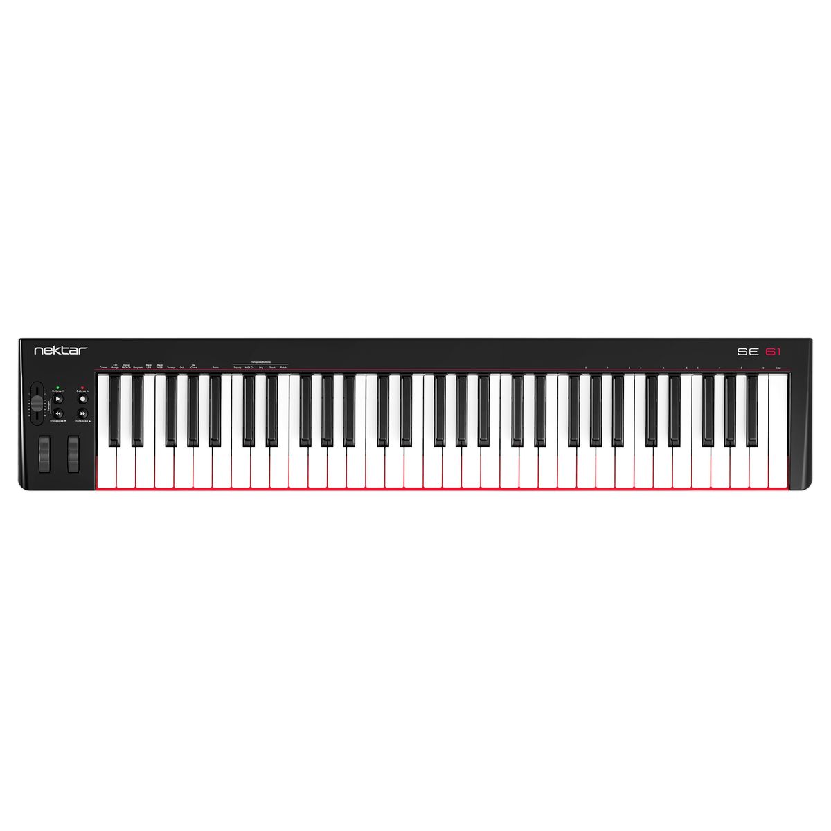 Nektar SE61 USB MIDI клавиатура, 61 клавиша, пяти октавная клавиатура, Bitwig 8 track