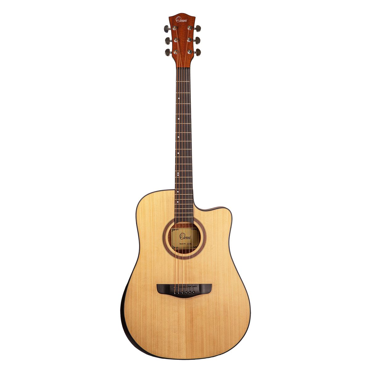 Omni D-560 акустическая гитара, дредноут, цвет натуральный