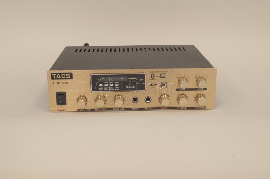 TADS DS-80A Усилитель мощности, трансляционный, 80Вт