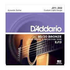 D'ADDARIO EJ-13  Струны для акустической гитары фо