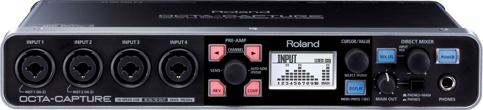 ROLAND UA-1010 USB аудио интерфейс для звукозаписи