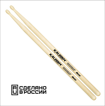 Kaledin Drumsticks 7KLHBML Metal - барабанные палочки, граб, деревянный наконечник