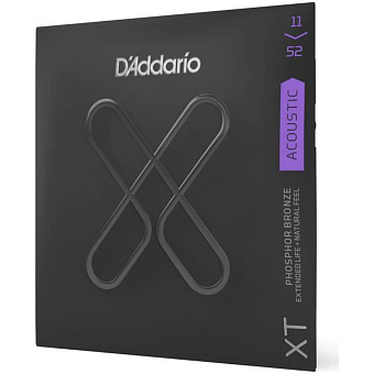 D'ADDARIO XTAPB1152 - струны для акустической гитары, фосф.бронза, с супертонким защитным покрытием D'ADDARIO XTAPB1152 - струны для акустической гитары, фосф.бронза, с супертонким защитным покрытием